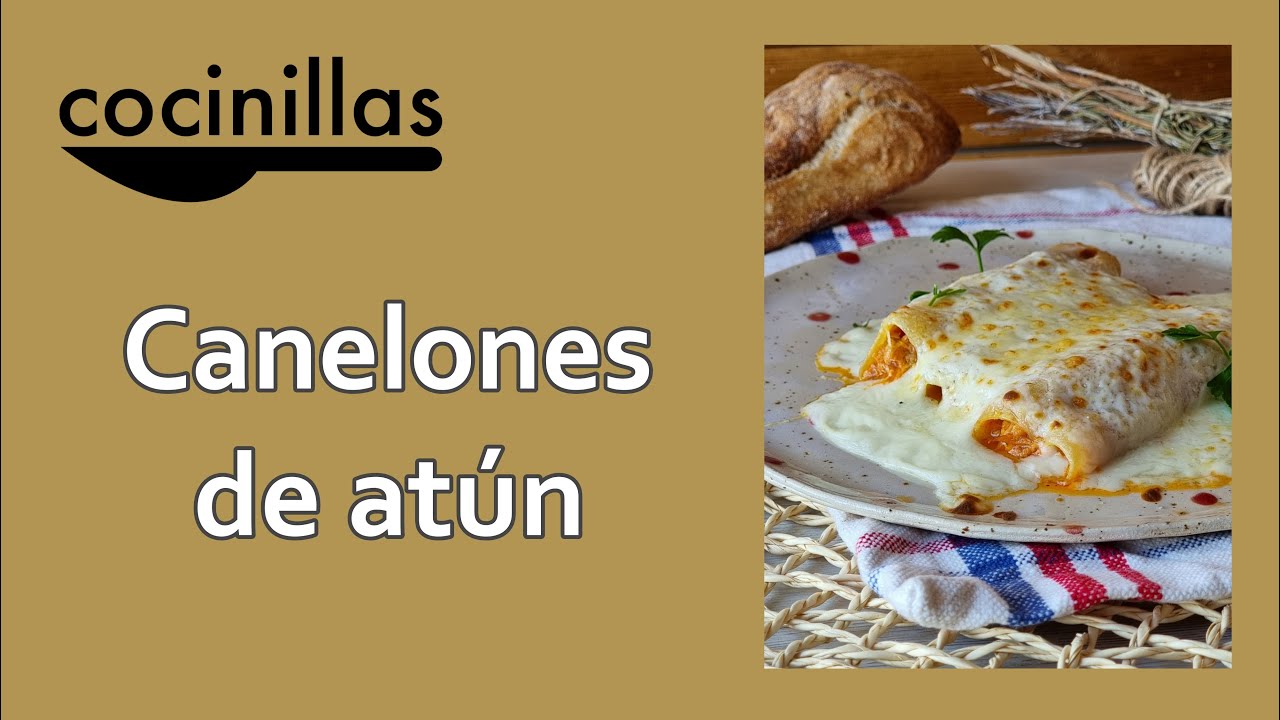 Canelones de atún