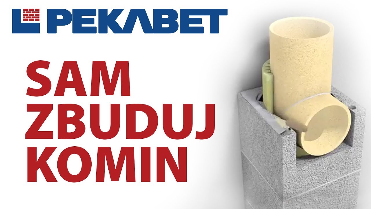 Budowa Komina Pekabet Uniwersal + Komin Kominy System Kominowy
