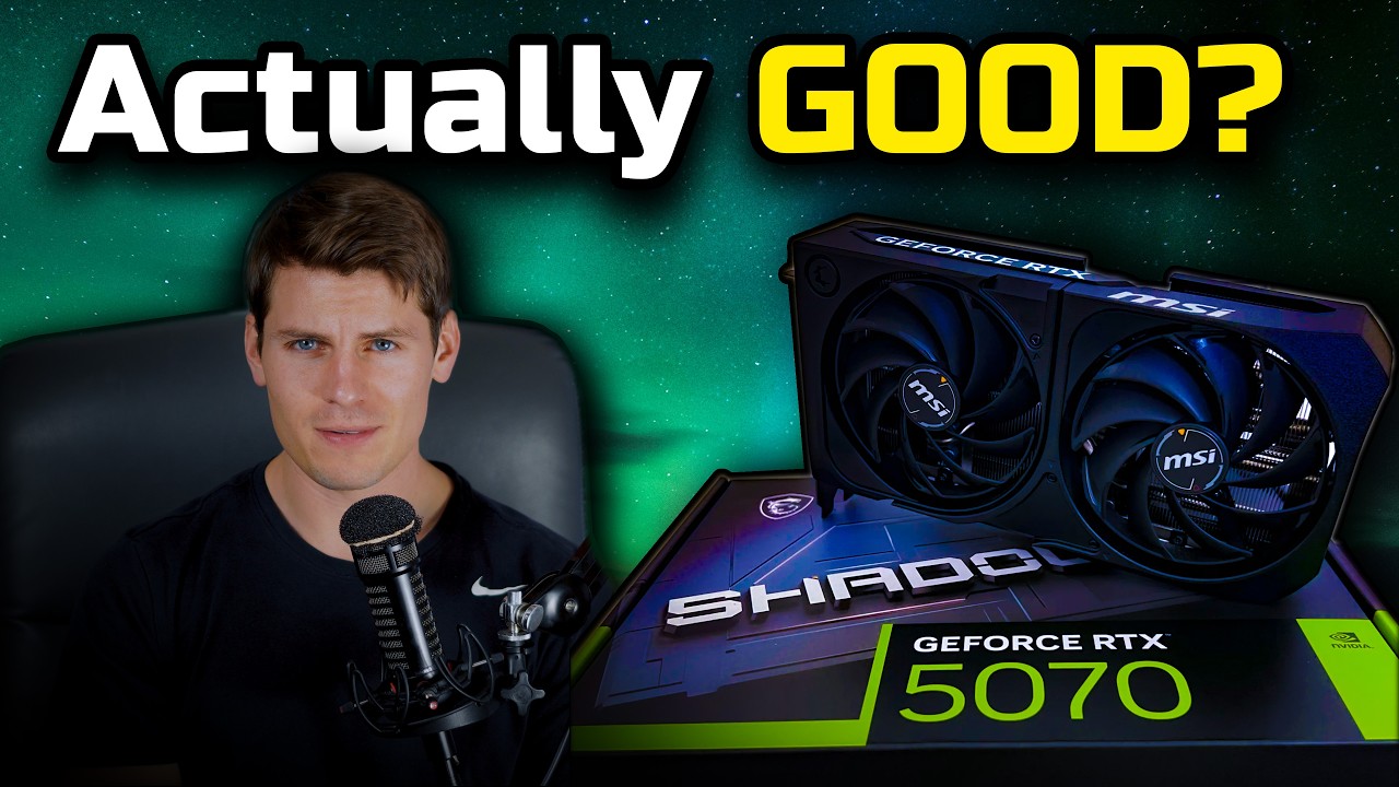 Видеокарта RTX 5070 была незаслуженно забыта.