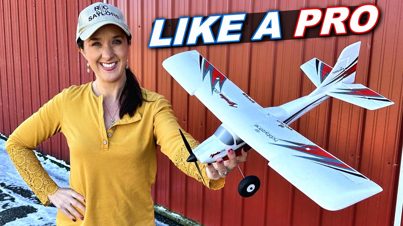 Самый простой в управлении микроучебный радиоуправляемый самолёт! - HobbyZone Apprentice STOL S