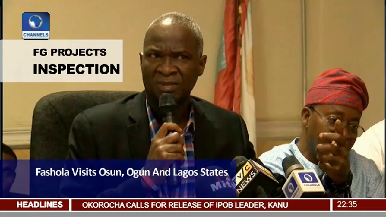 Fashola Appeals To Ambode On Recovery Of Right Of Way
