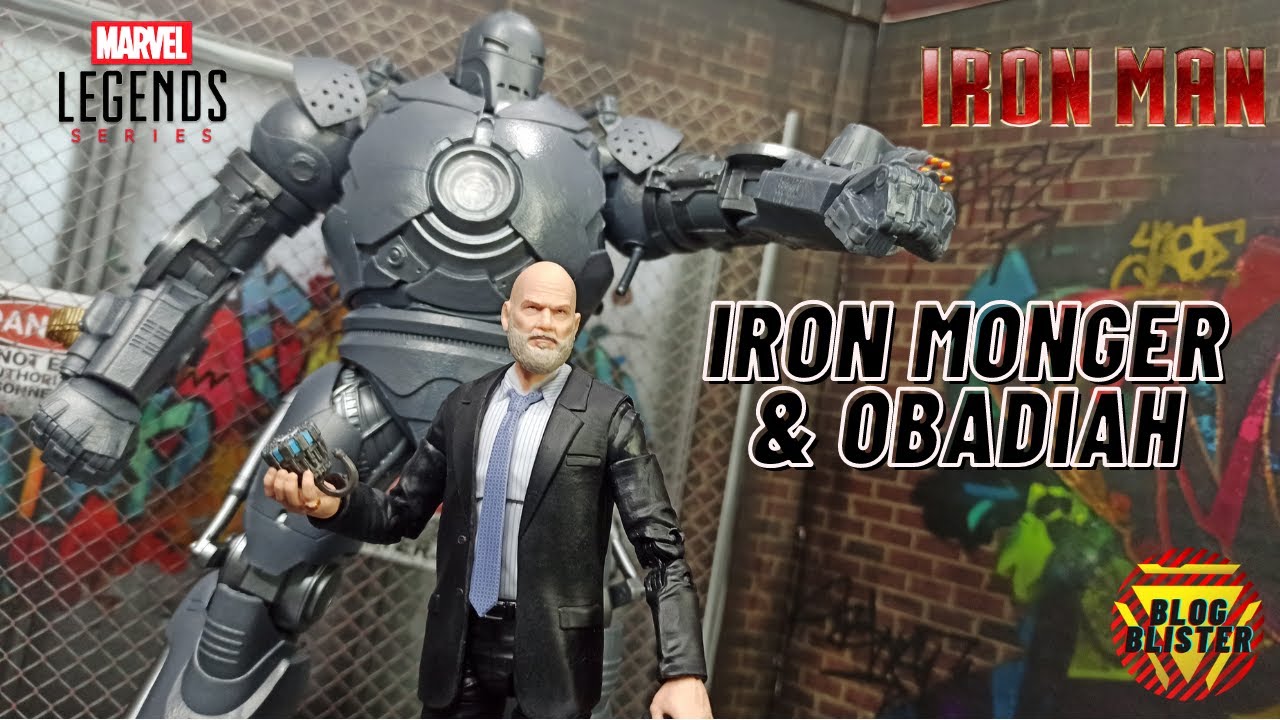 Marvel Legends Iron Monger y Obadiah Infinity Saga Revision Review En Español