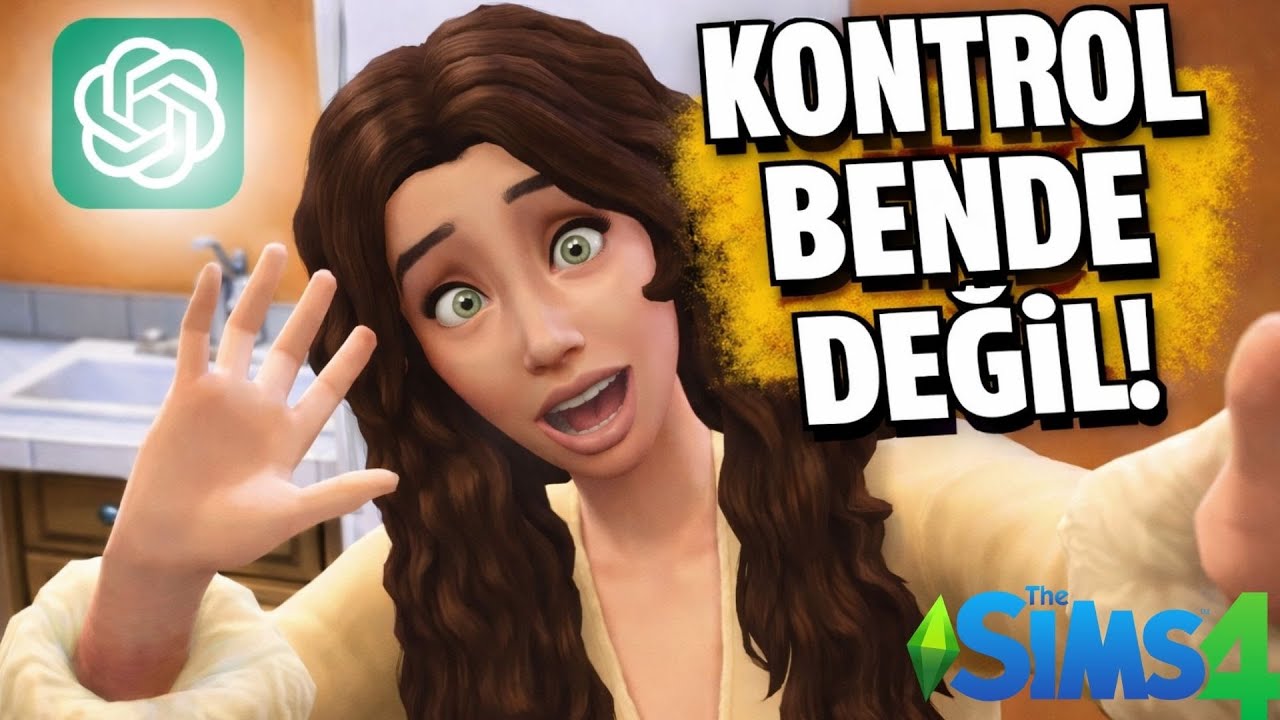 ChatGPT Sim’imi Yönetirse Ne Olur? 🤖 | The Sims 4