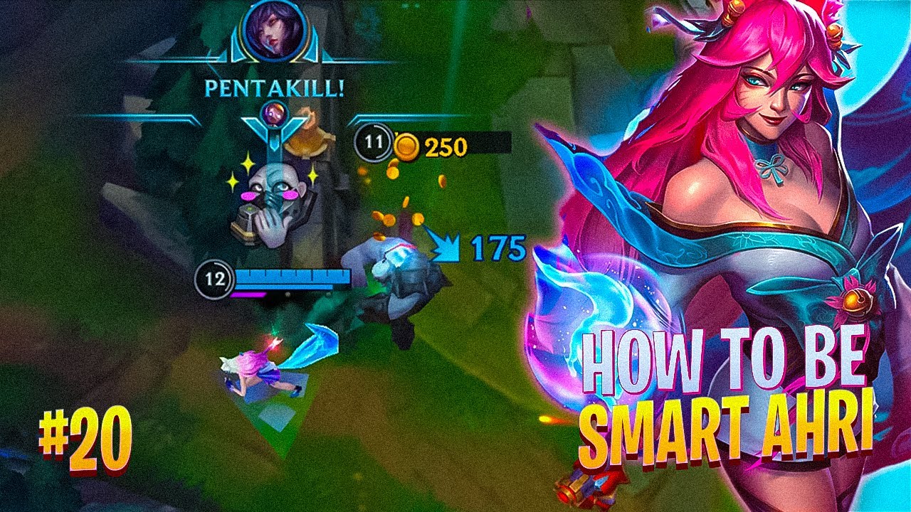 HOW TO BE SMART AHRI #20 | Full Gameplay Ahri Wild Rift | Top Ahri Wild Rift