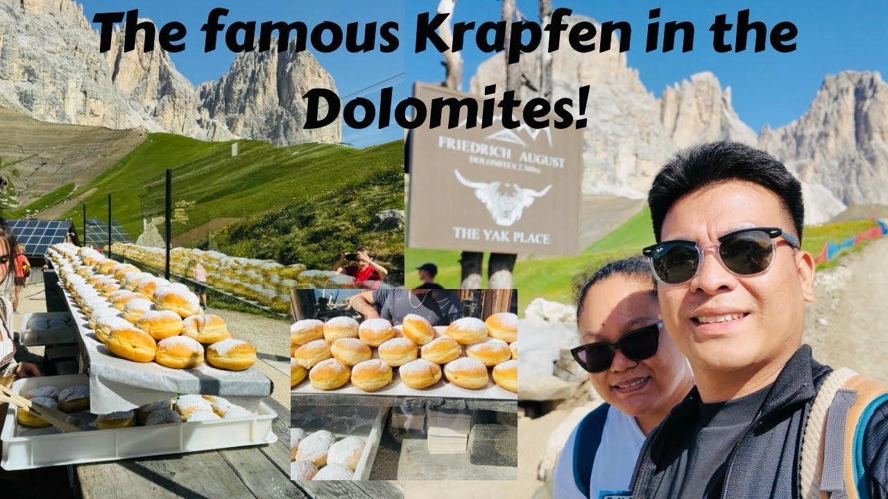 THE FAMOUS KRAPFEN IN THE DOLOMITES | Rifugio Friedrich August | Trentino-Alto Adige | Italy | Vlog