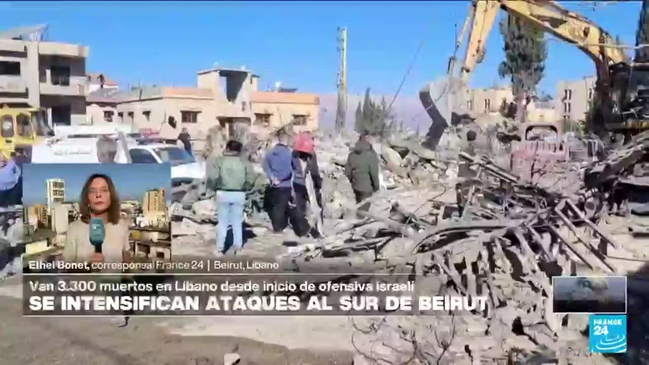 Informe desde Beirut: Israel ataca zona densamente poblada de suburbios de Beirut