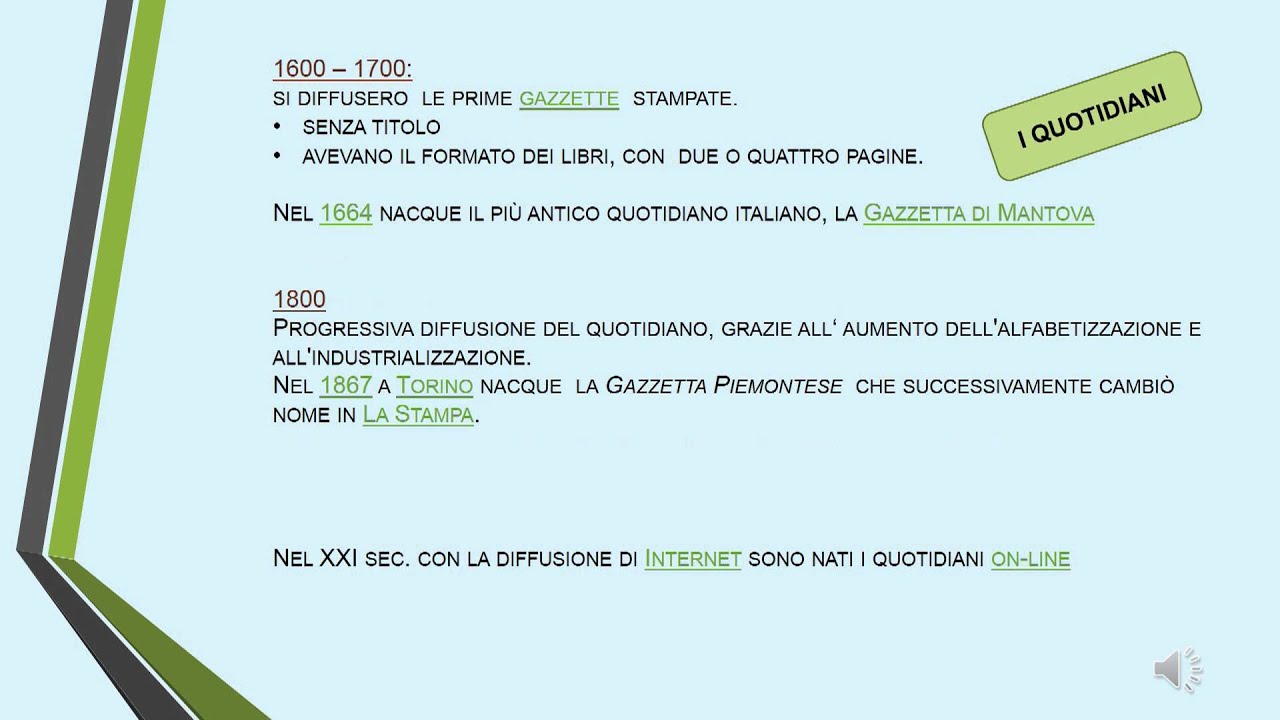 Storia del giornale