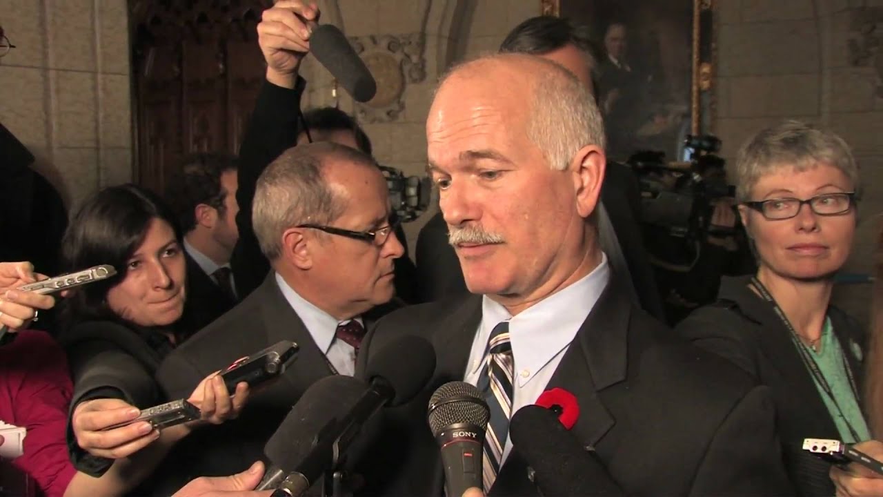 Jack Layton, NDP Leader, MP Olympic Tickets - 091104