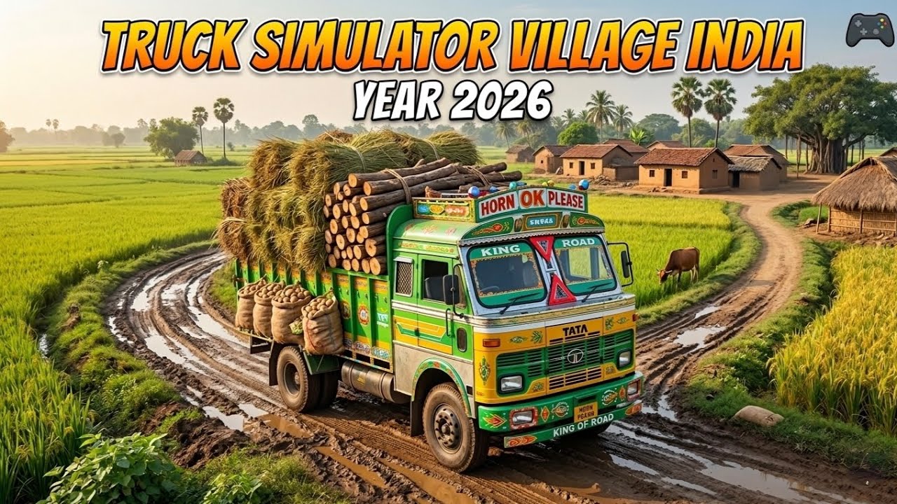 New Truck Simulator Village India 2026. Truck Simulator Village India Gameplay. Android Gameplay.