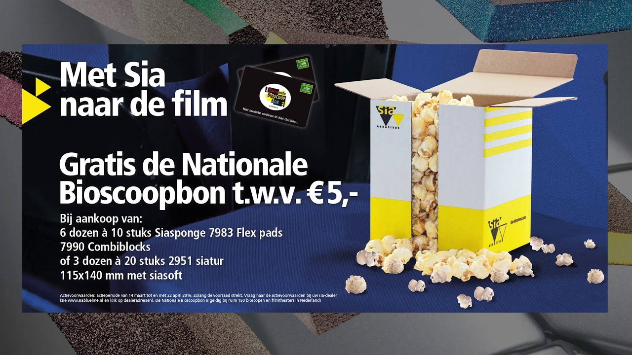 NARROWCASTING VOORJAARSACTIE SIASPONGE 2016