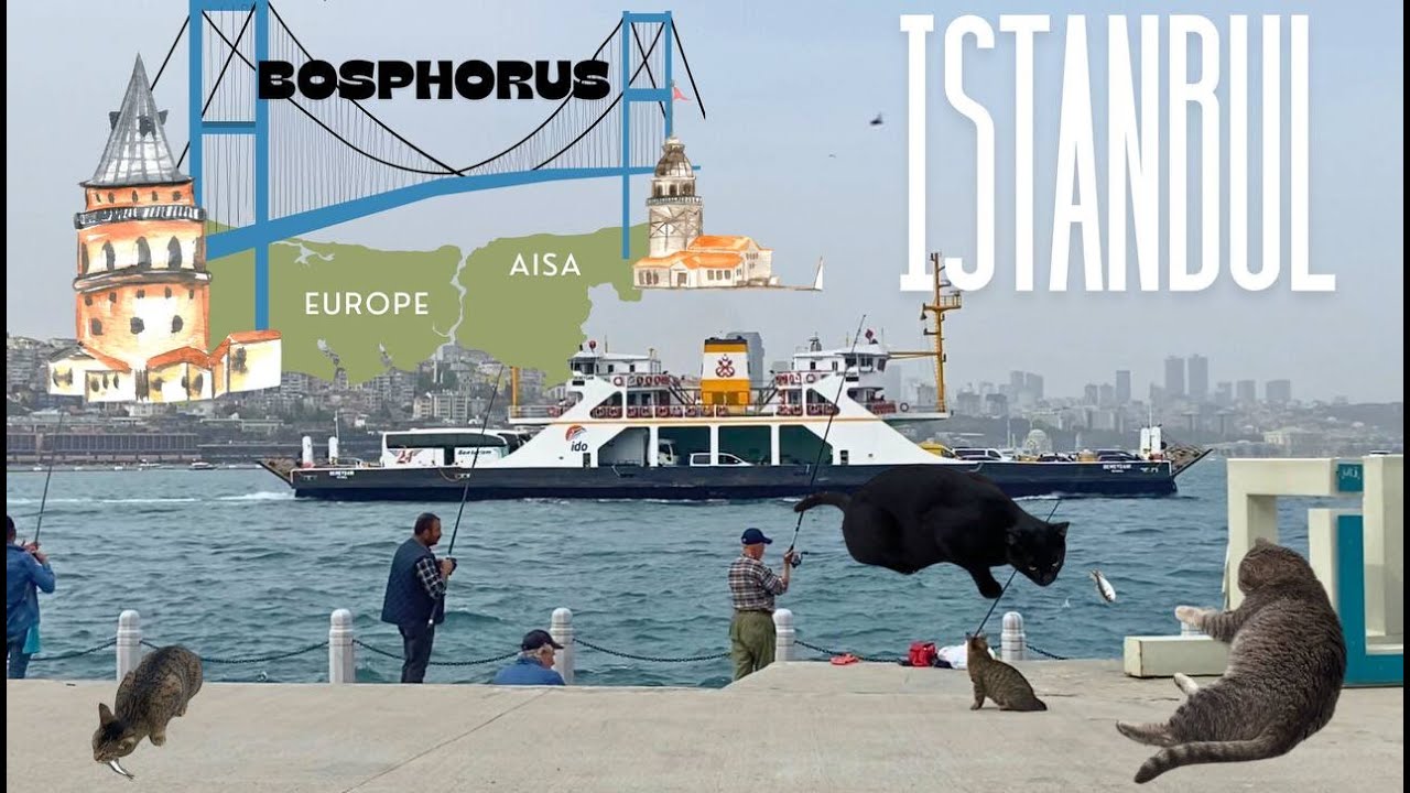Sarayburnu Park | Fatih Istanbul Turkey | Gulhane Park | Bosphorus |Emin&ouml;n&uuml; |Istanbul Walking Tour |