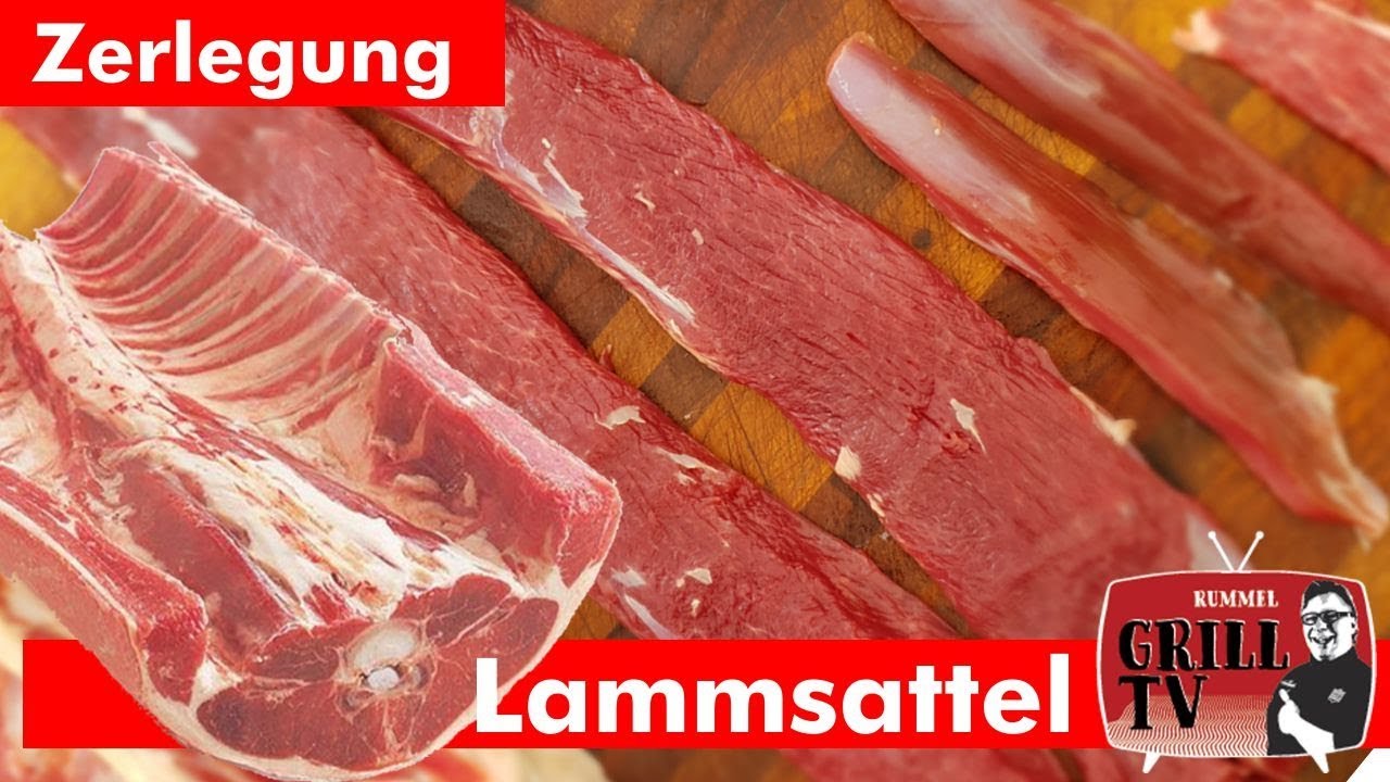 Lammsattel | Lamm Rücken auslösen /entbeinen Rummel Grill TV  #rummelgrilltv
