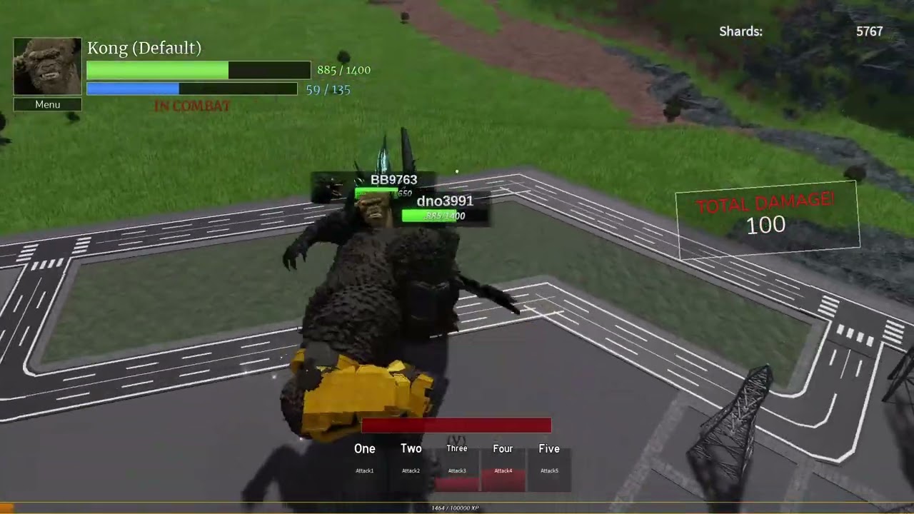 Kong update,New fight #age of titans (aot)#game vip