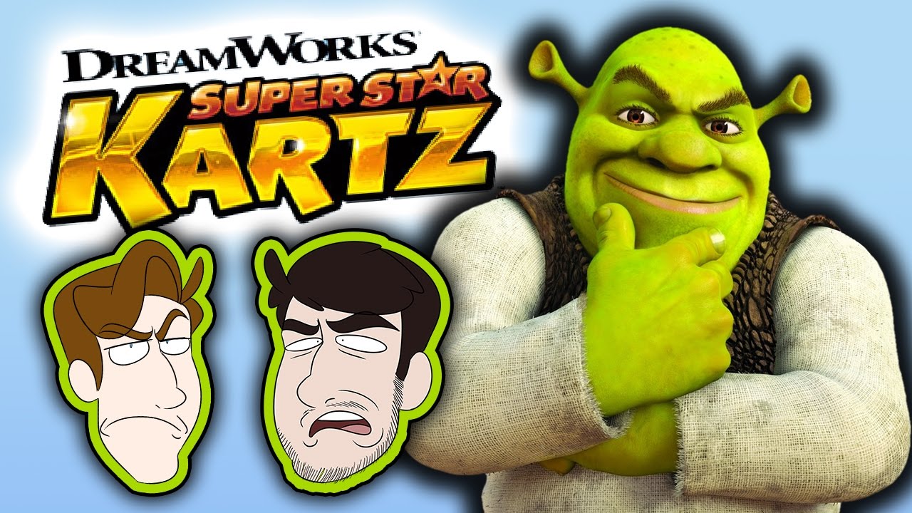 SuperMega играет в DREAMWORKS SUPER STAR KARTZ