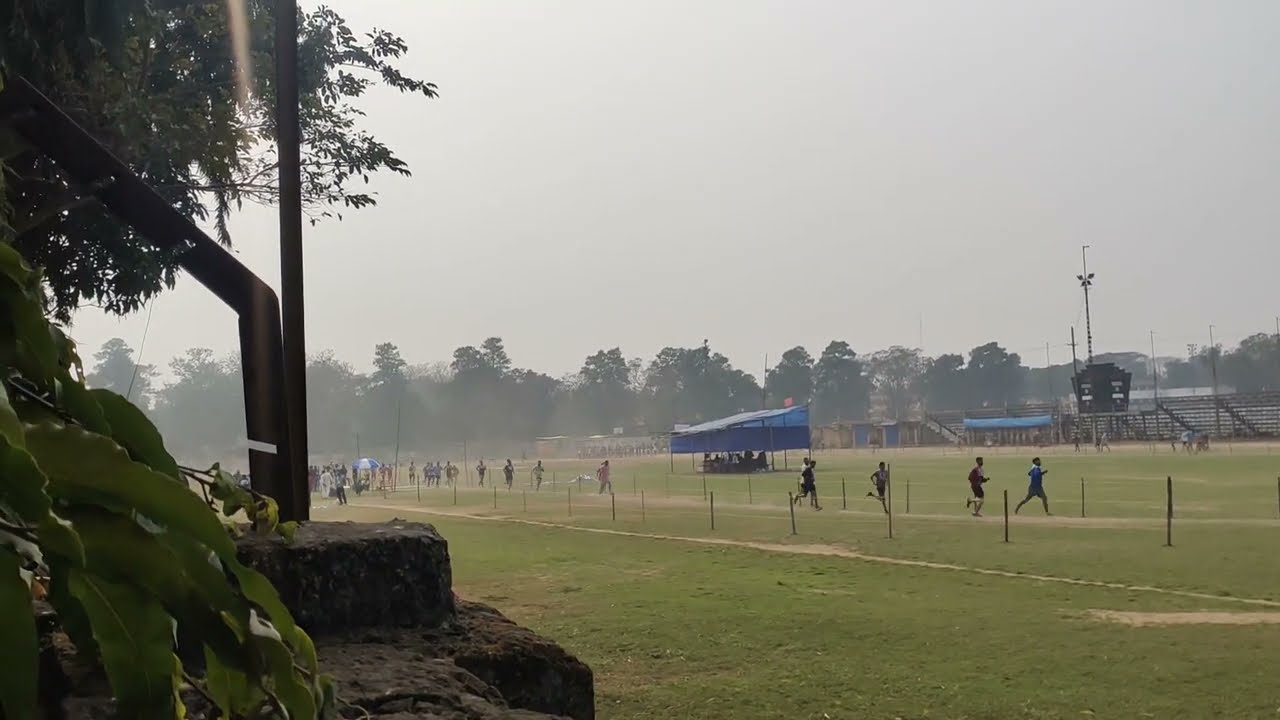 SERSA Stadium Kharagpur 333 m Confirm/Group D PET Track Measure For RRC Ranchi Zone Candidate part 1