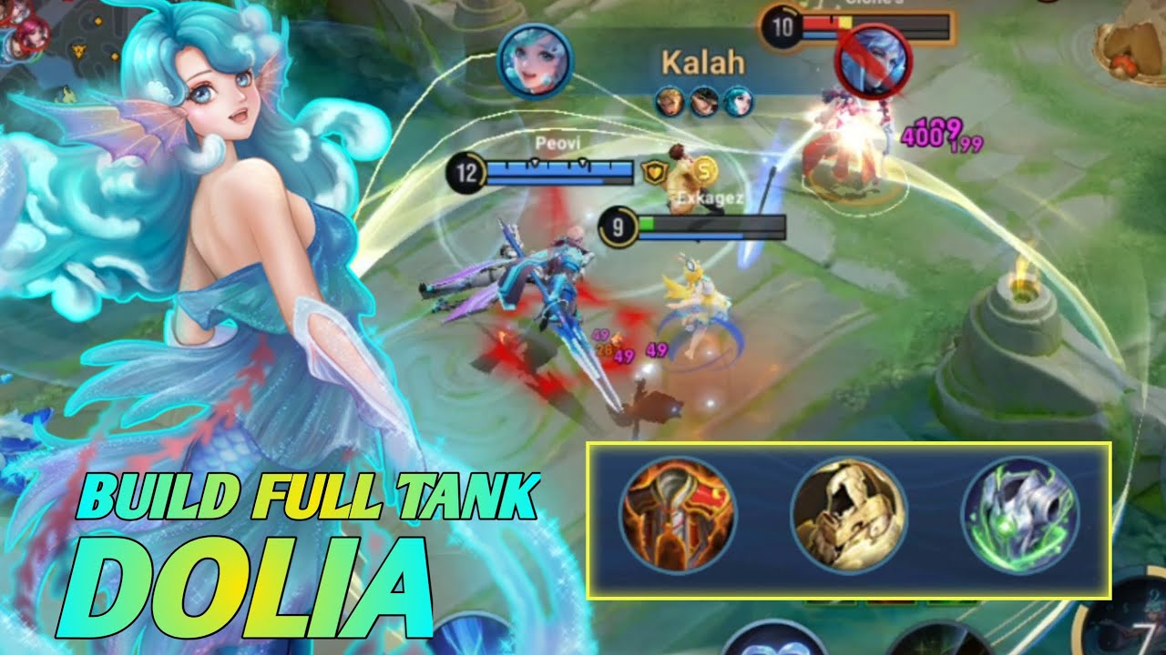 Dolia Best Roaming !! Build Full Tank | Honor of kings