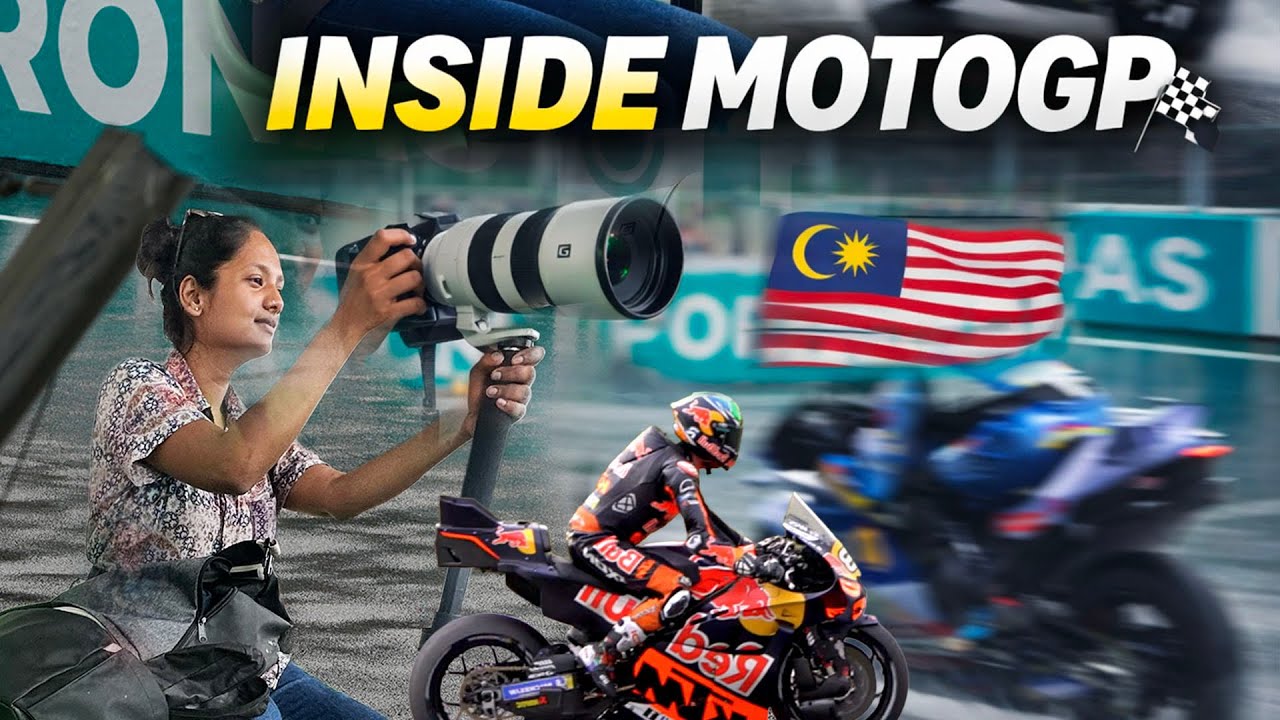 MotoGP Sepang 2025 Practice Day 🏁 | Behind the Scenes at the Track | Malaysia Vlog Day 2
