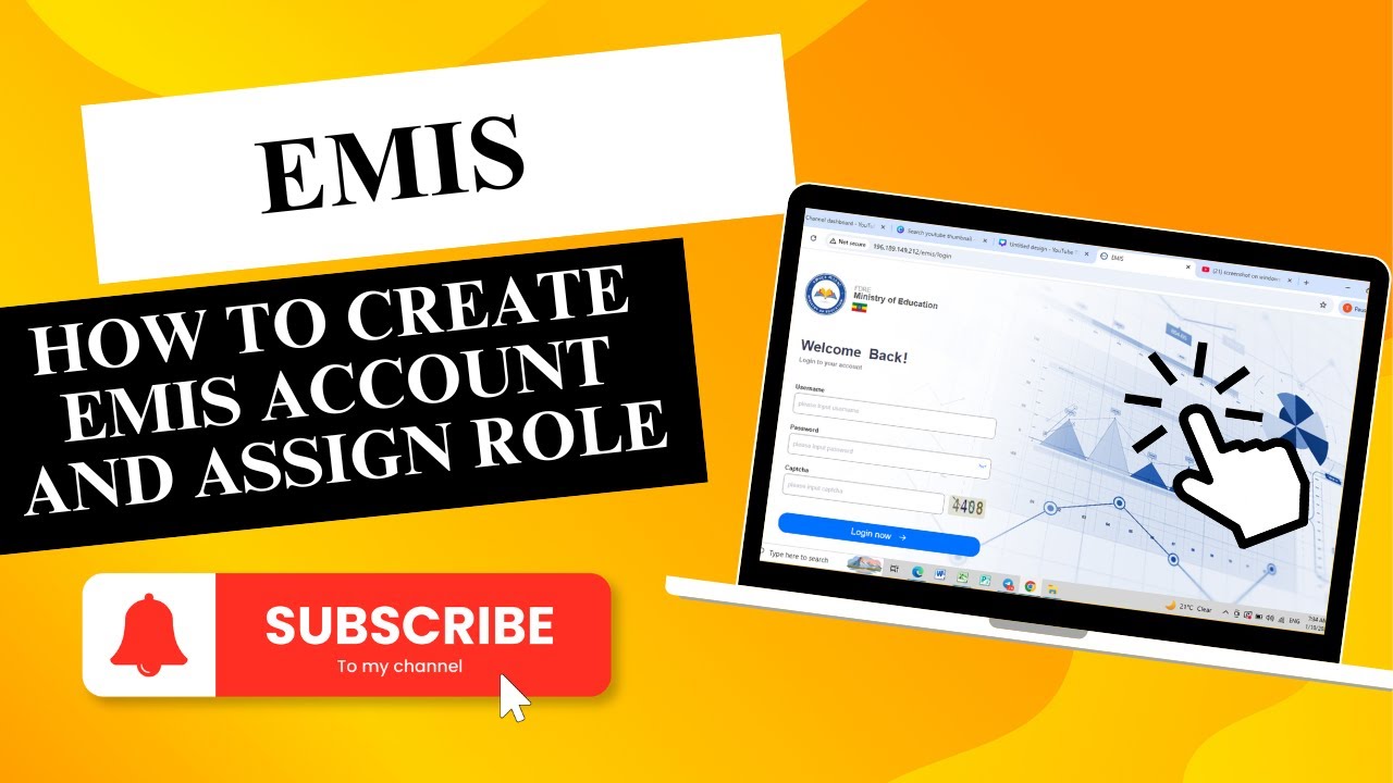 How to Create EMIS School Accounts and Assign Roles (Step-by-Step)