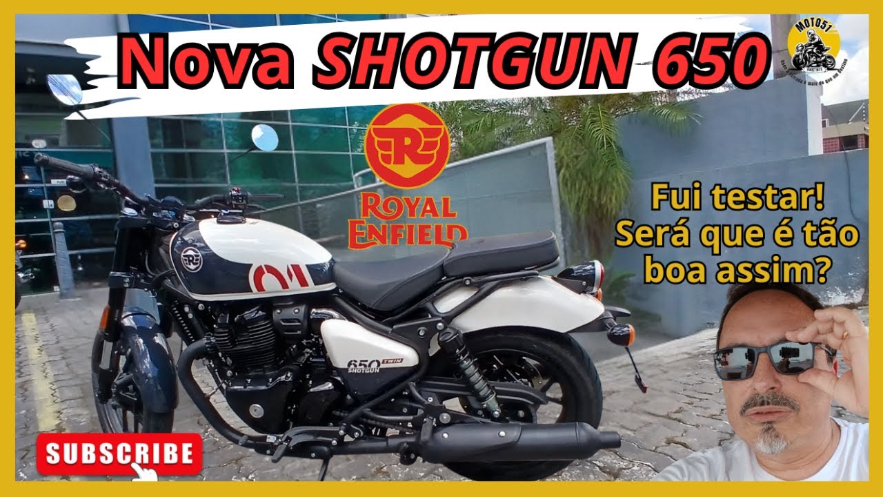 SHOTGUN 650 ROYAL ENFIELD| TESTE E DETALHES COM O ESPECIALISTA!