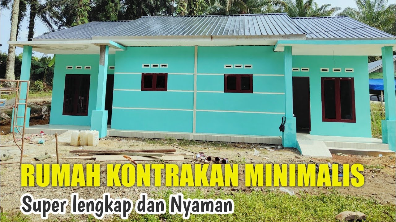 Rumah kontrakan Minimalis 6x9 2 petak