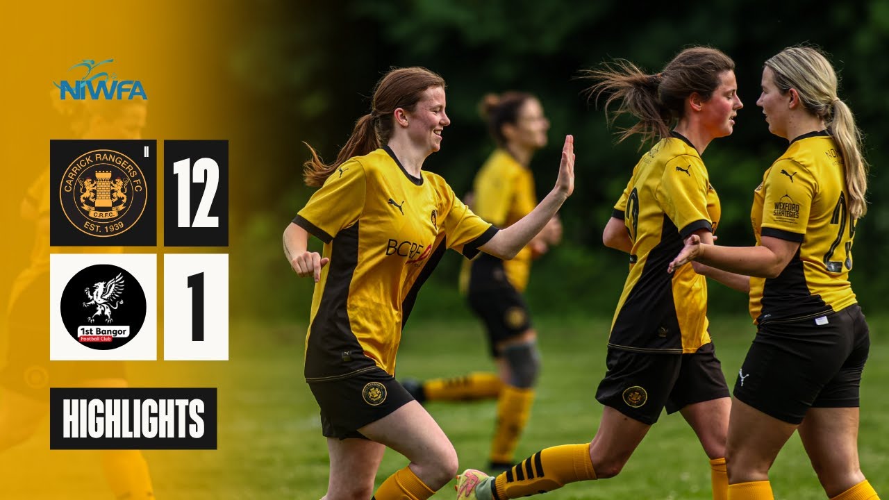HIGHLIGHTS | Carrick Rangers Falcons II 12 - 1 1st Bangor