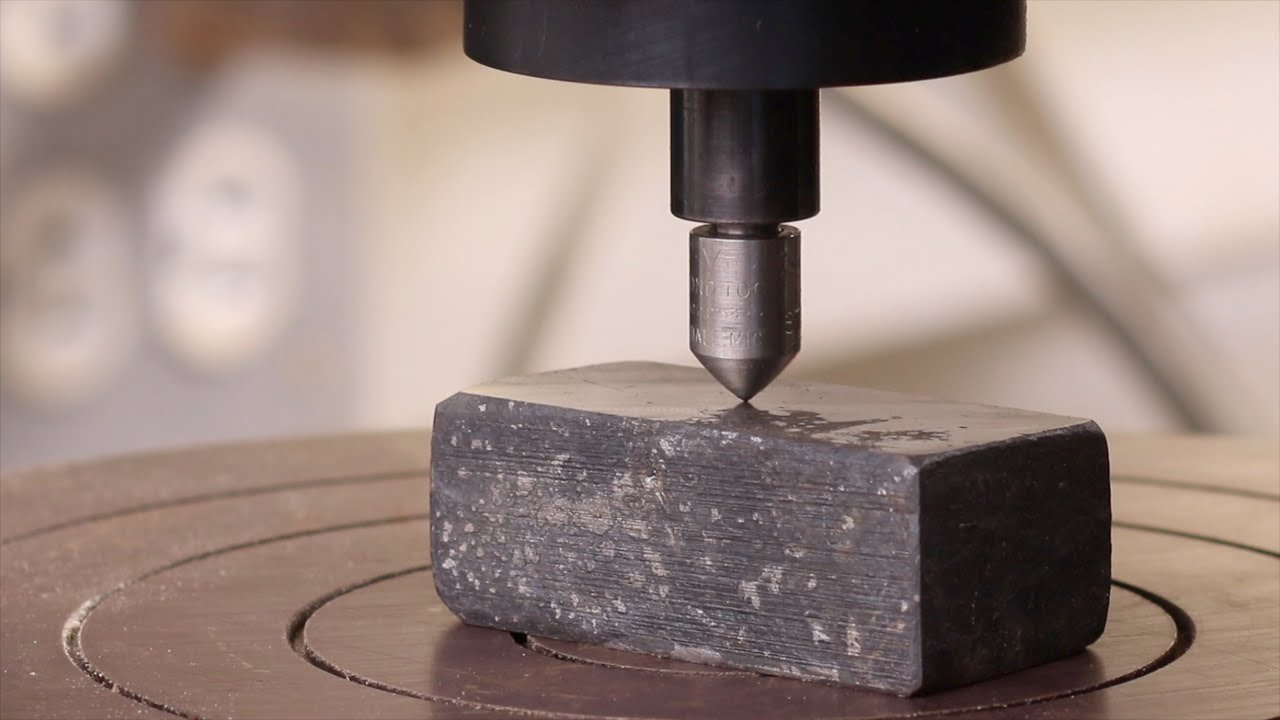 Setting up my Hardness Tester.