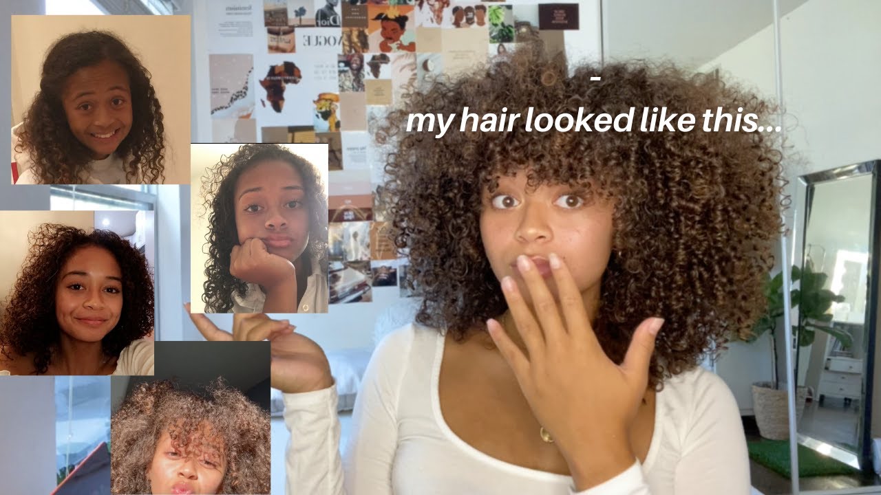 my curly hair journey.......