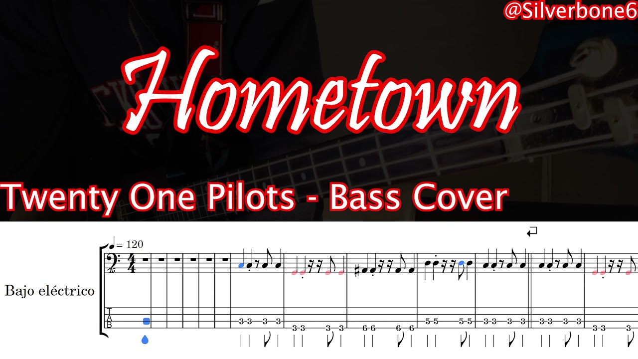 Hometown Bass TABs Tutorial - Twenty One Pilots
