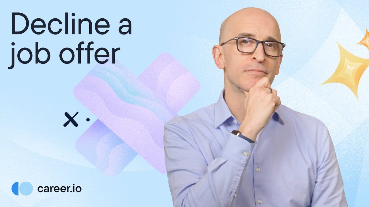 learn how to decline a job offer when you've already accepted