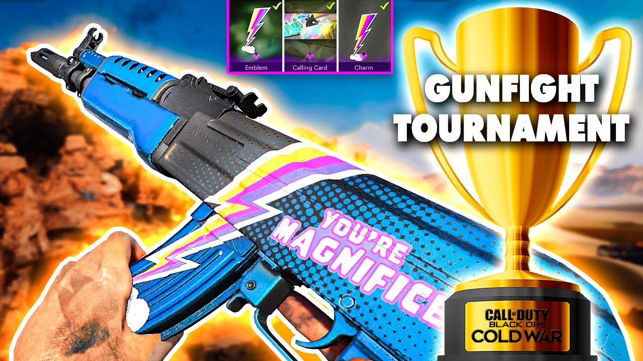 I Won the AK-47 MAGNIFICENCE Gunfight Tournament in Cold War!