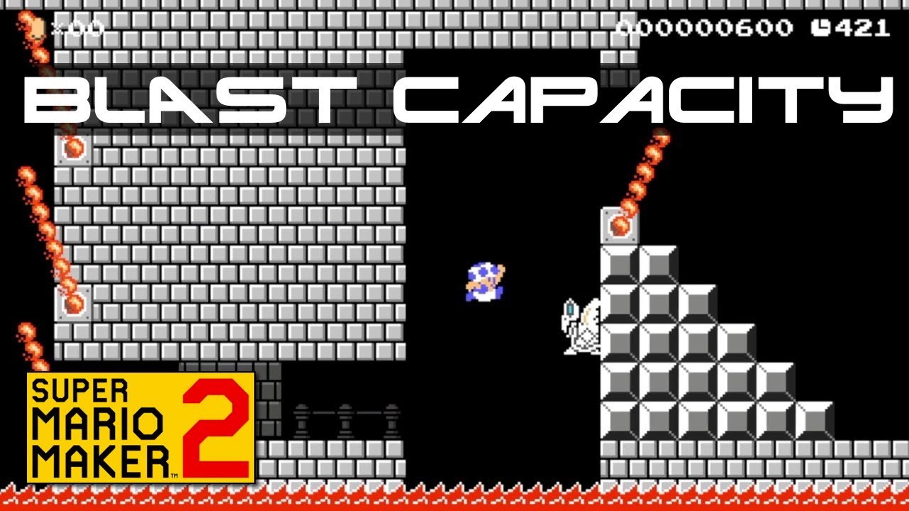 🎮 D-4 Castle of Doom by DYSL3X1C 🍄 Super Mario Maker 2