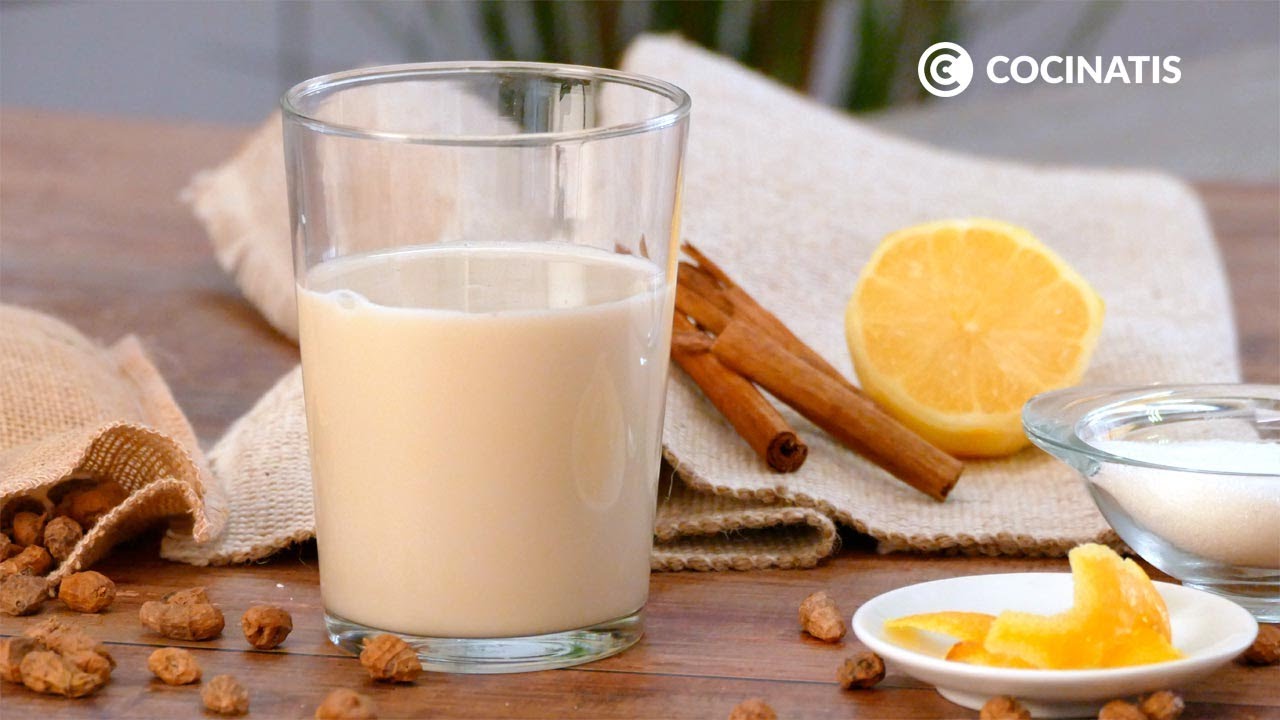 HORCHATA DE CHUFA ¡con la receta tradicional valenciana! 🥛 ¡paso a paso!- Cocinatis