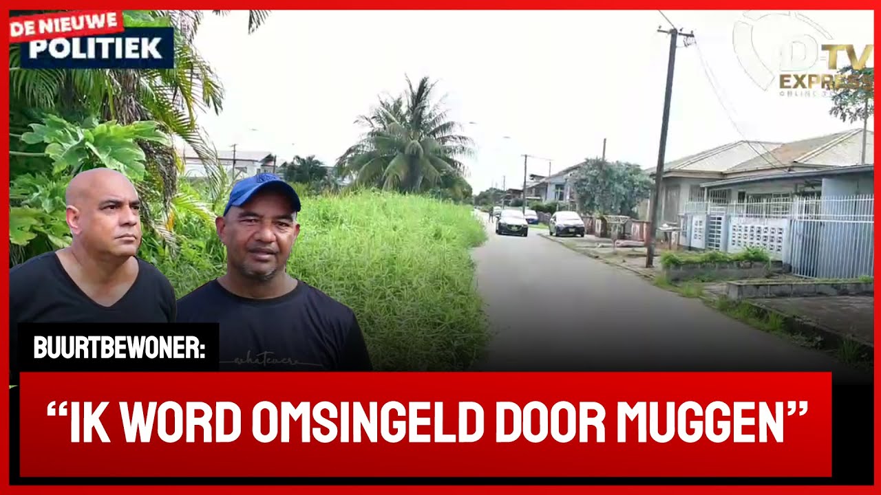 🚀 De Nieuwe Politiek Live • Slechte onderhoud stoort Buurtbewoners (Suriname)