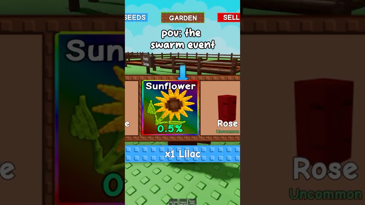 SWARM EVENT || Grow A Garden