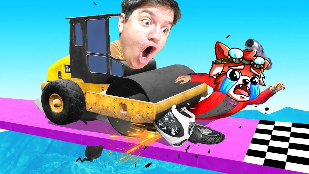 L-AM CALCAT PE NOCIVANU la GTA 5 CURSA FACE TO FACE!