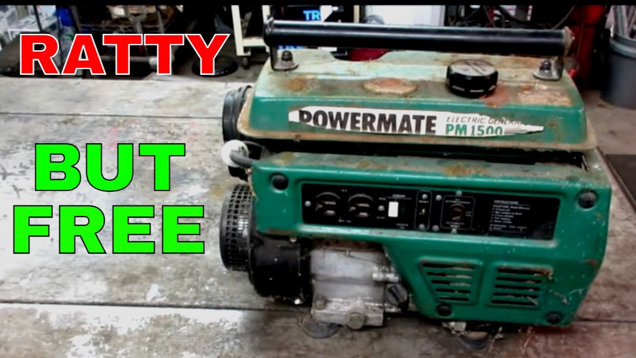 Free Old Generator, Any Good? Let's Find Out