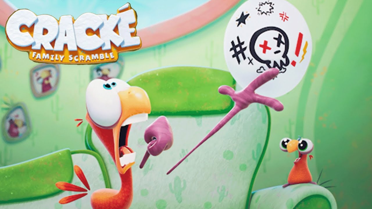 Best of 2025 of Cracké Family Scramble | Cartoons for Kids