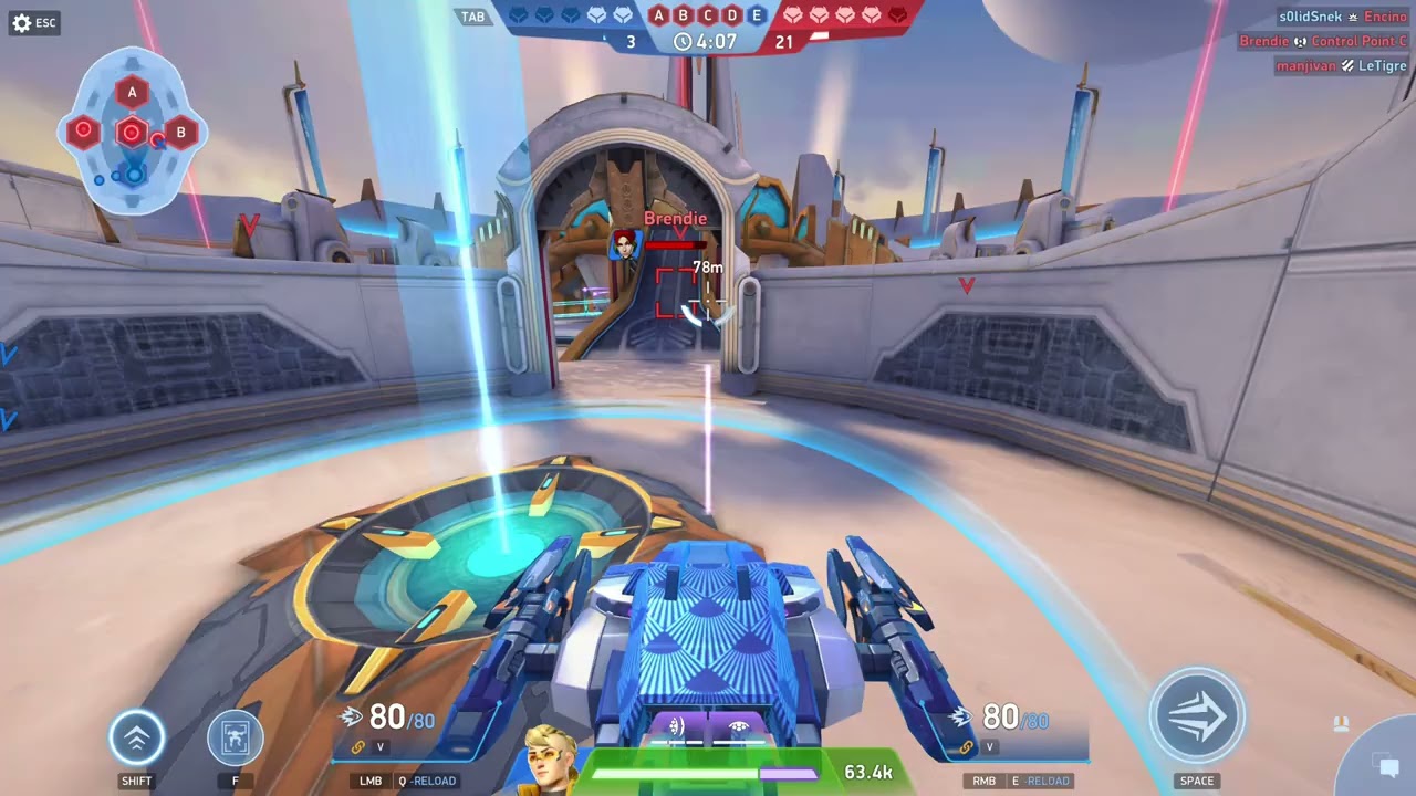 Gameplay Mech Arena Lost the Match @VajrastraGames #vajrastra