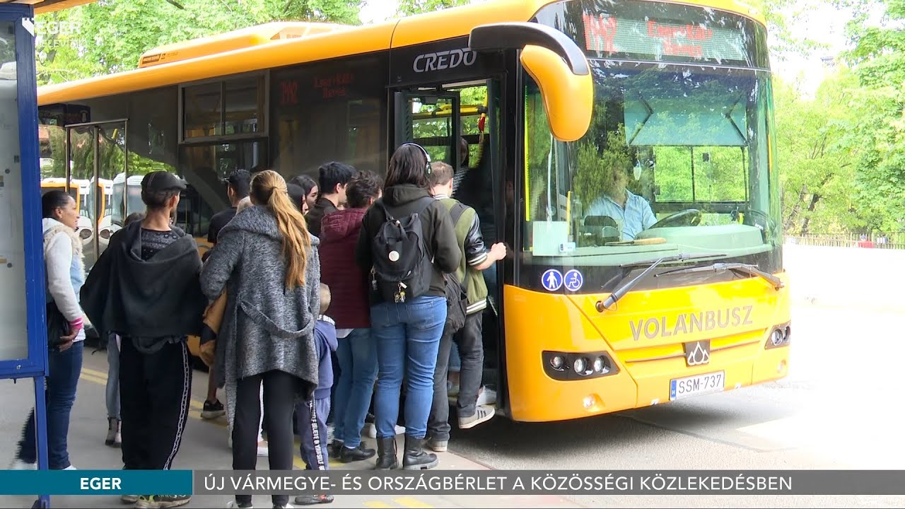Új vármegye- és országbérlet a közösségi közlekedésben - 2023.05.03.