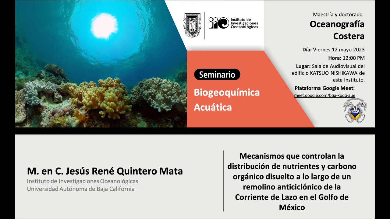 Seminario Biogeoquímica Acuática