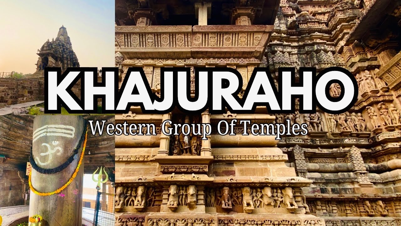 Explore The Western Group Of Temples “Khajuraho” #video #khajurahotemples