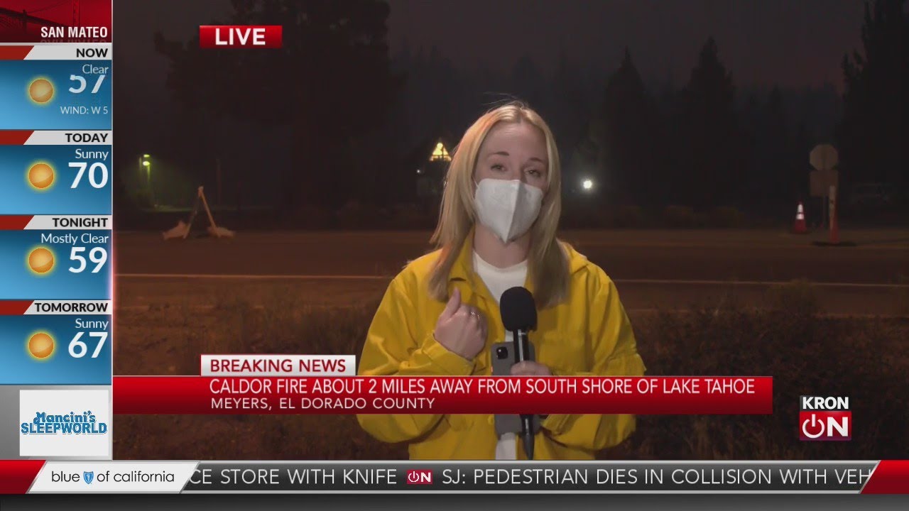 Live at 6: Active Caldor Fire disrupts Labor Day weekend at Lake Tahoe