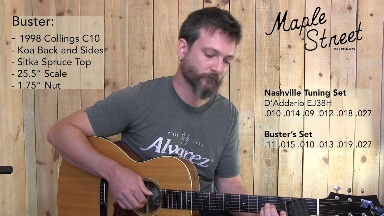 Exploring Nashville Tuning With a Collings C10