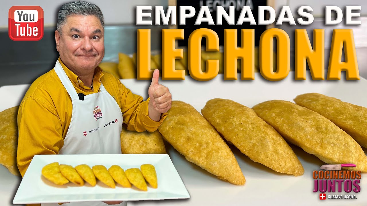 Como hacer EMPANADAS DE LECHONA ✅💯