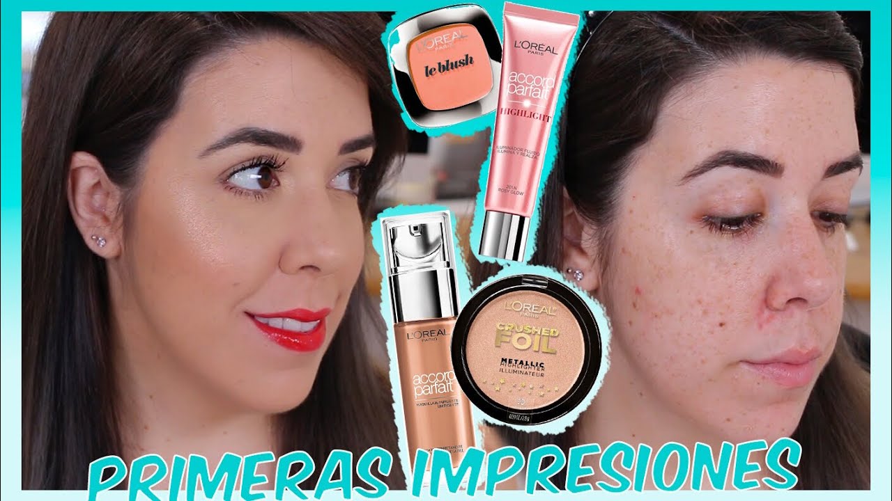 NUEVO ILUMINADOR DE L´ORÉAL CRUSHED FOIL Y  LINEA  ACCORD PERFECT