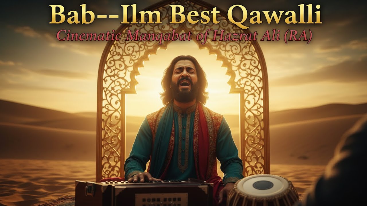Bab-e-Ilm Qawwali — ایک سینمایی منقبت جو دل ہلا دے | A Cinematic Manqabat of Hazrat Ali (RA)