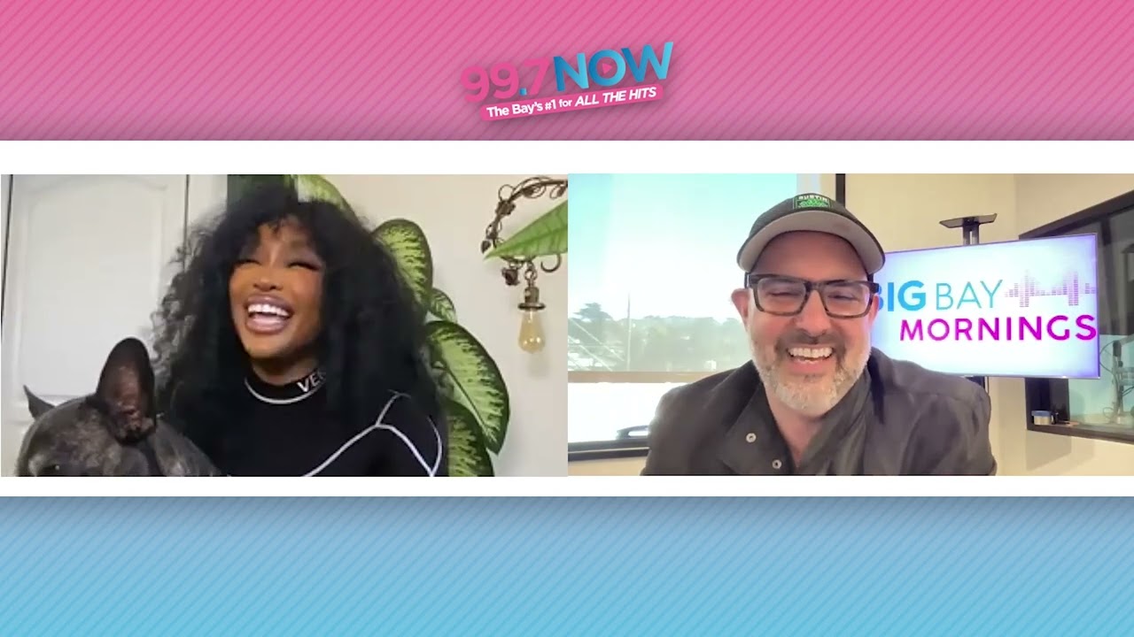SZA talks 'SOS', Playing Uno, and Shows Us Her Dog! | 99.7 NOW Interview with Fernando