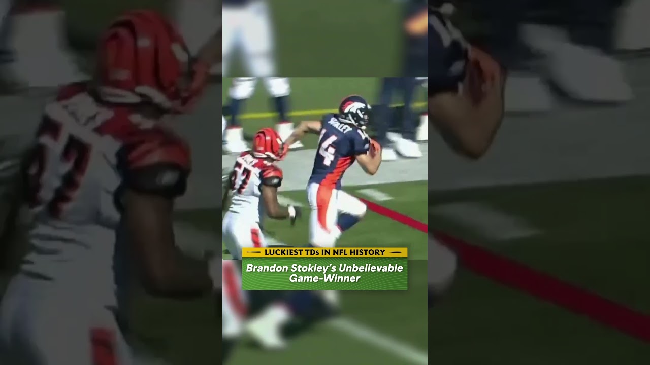 LUCKIEST TOUCHDOWNS In NFL History: Brandon Stokley's Unbelievable Game Winner