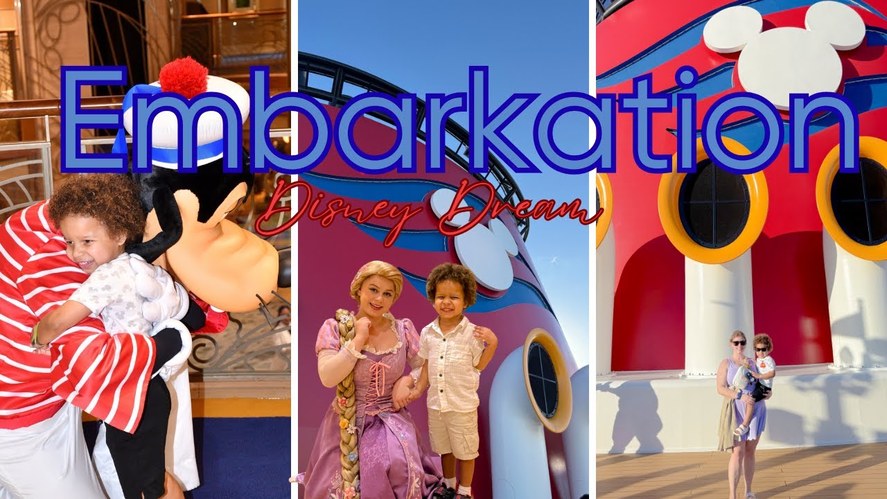 Disney Dream Embarkation Day | Port Everglades, Ship Tour & Stateroom