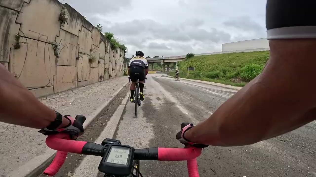 Pedal de Strada. Rodoanel Mário Covas acesso a Fernão Dias